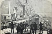 “Arrivèe du Great-Eastern a Liverpool”