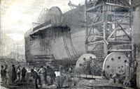 “The launch of the Great Eastern”
